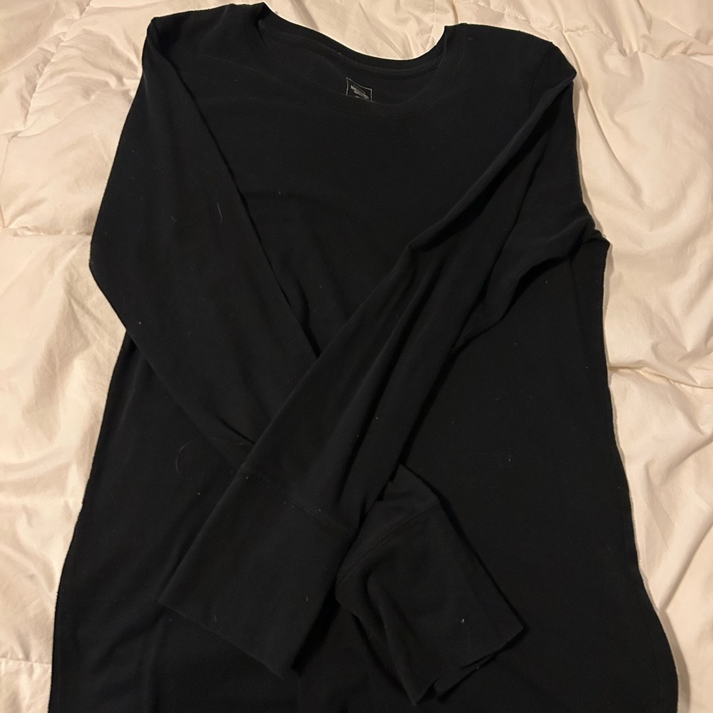 Black Long Sleeve Top